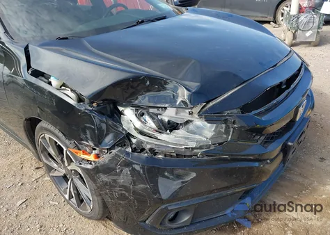 2020 Honda Civic Sport из США, поврежденный, VIN 2HGFC2F83LH500620